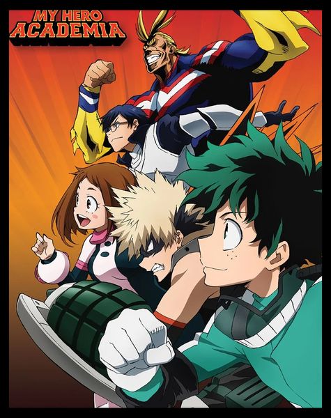 My Hero Academia S1 (Heroes To Action) - Framed Mini Poster (40 x 50cm)