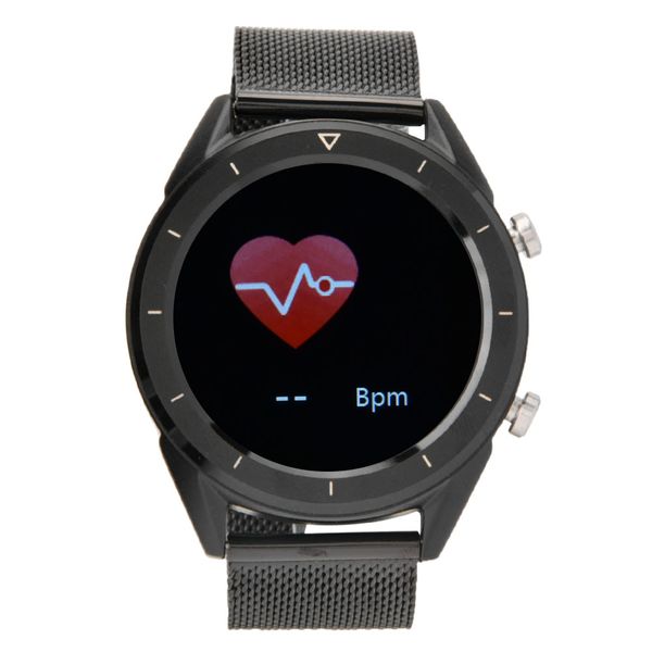 1.54" Smartwatch: Black Steel