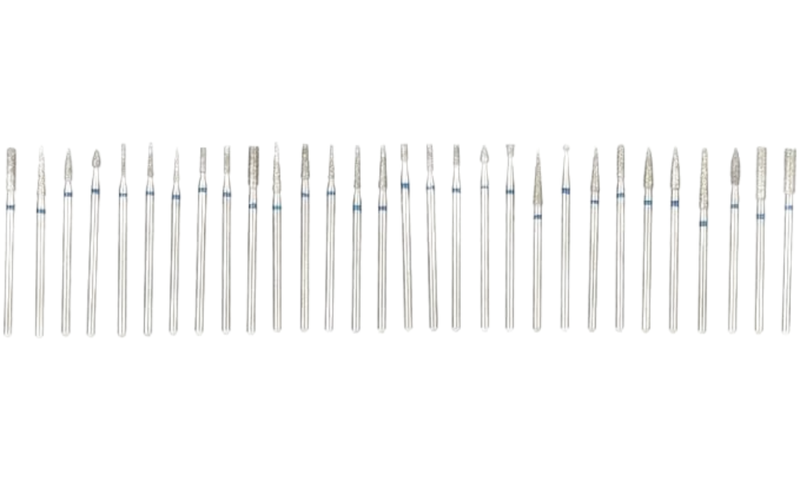 Quality 30 Piece Diamond Nail drill bit set