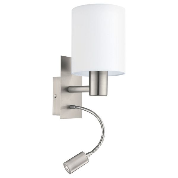 Pasteri 2 Lights Wall Light - White - Steel