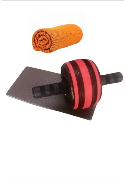 Ab Wheel - Orange Cooling Towel