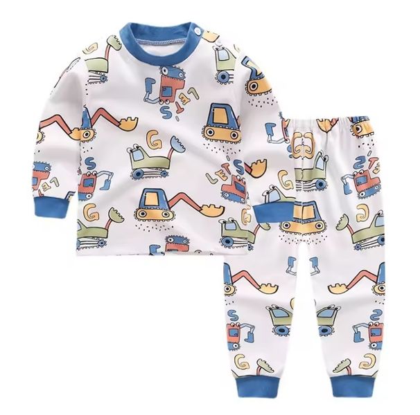 Boys' Winter Toddler Pyjama/Sleepwear Set - Construction