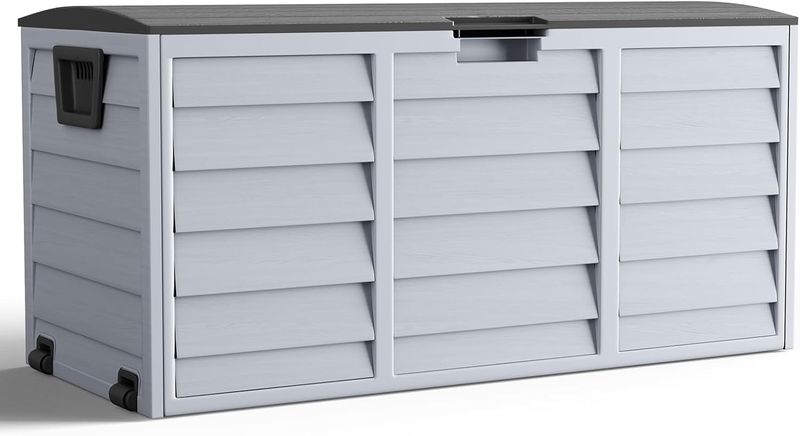 Versatile 290L Storage Box for Patio, Shed, Garage &amp; Garden
