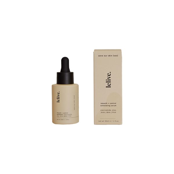 Lelive - Save Our Skin (Sos) - Smooth + Control Exfoliating Serum - 30ml