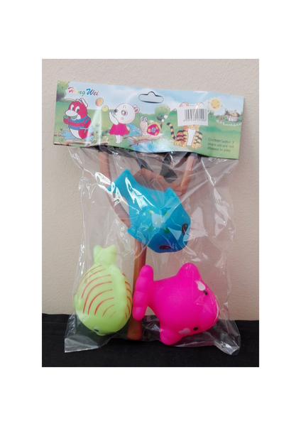 DLN188 Fish Toy + Sling Shot