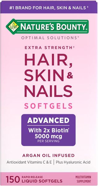 Nature's Bounty Advanced Hair, Skin &amp; Nails Vitamin Supplement