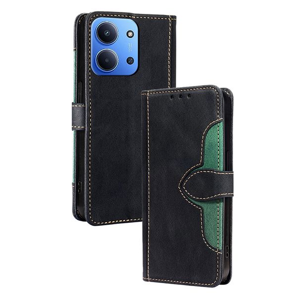 Retro PU Leather Flip Cover Case Compatible With Xiaomi Redmi A3X/A3