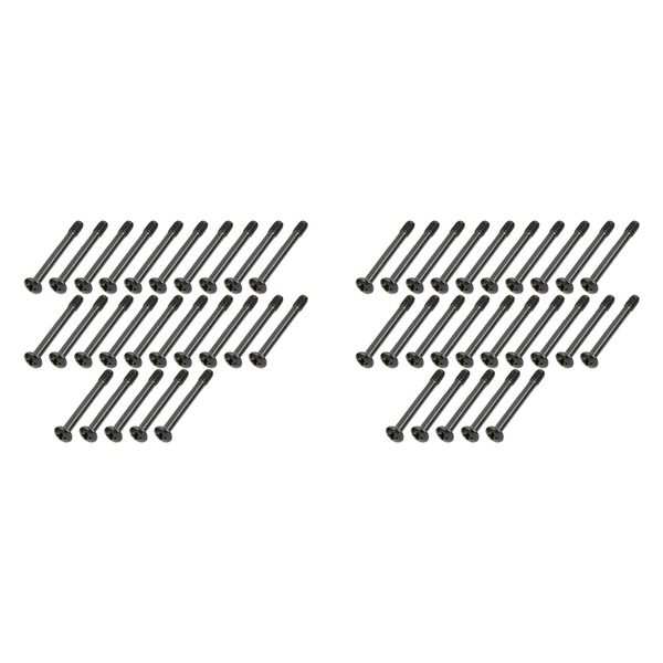 25Pcs 6 -32X30Mm Lengthened Roundhead Mount Screw For Pc Case Cooler