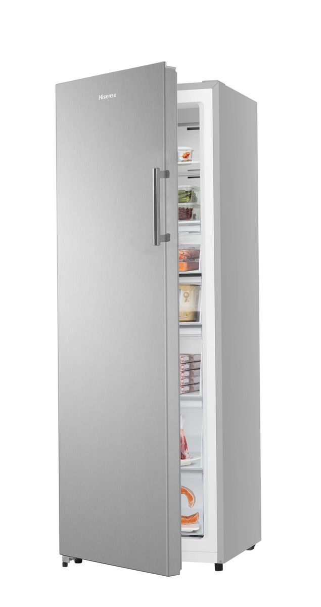 Hisense 229L No Frost Free Standing Upright Freezer Inox Shop Today