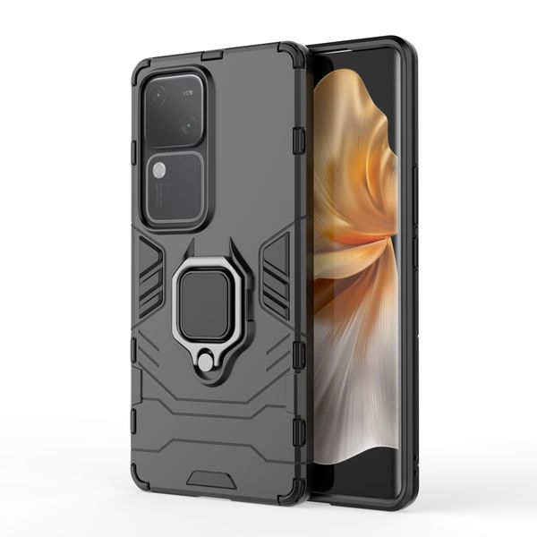 Phone Case compatible with Vivo S18 Shockproof Bumper with Holder