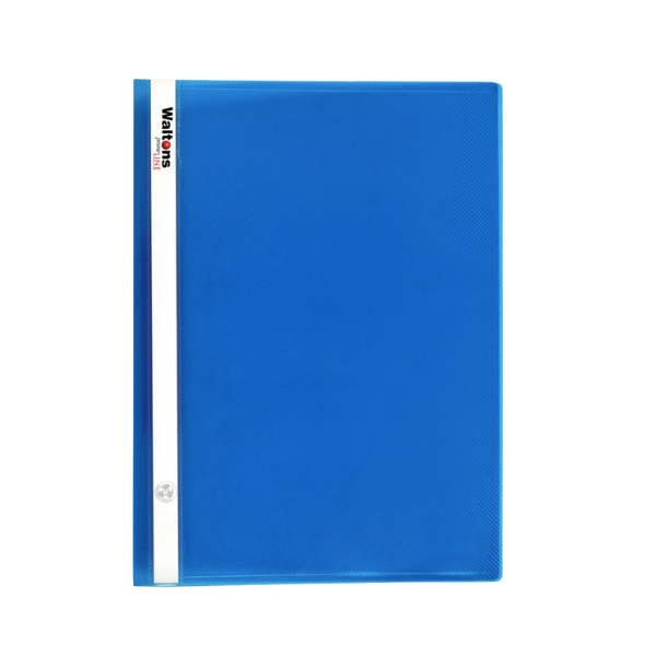 Primeline- Red Polypropylene Ribbed Presentation Folder A4 W52 x 10