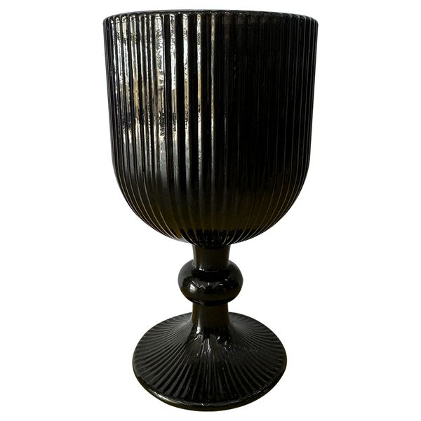 6 Pieces Black WIne Glass For Event LV228