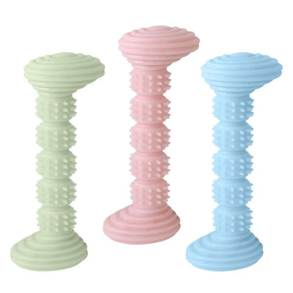 Spiky Dumbell Teeth Cleaning Chew Toy (3 Pack)