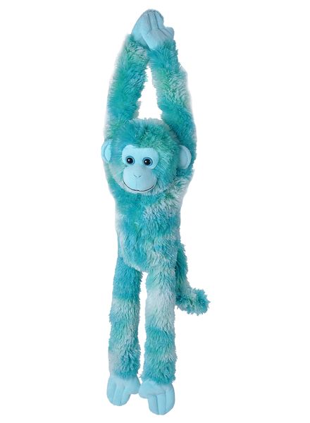 Wild Republic Hanging Blue Monkey Plush Teddy 20 Inch