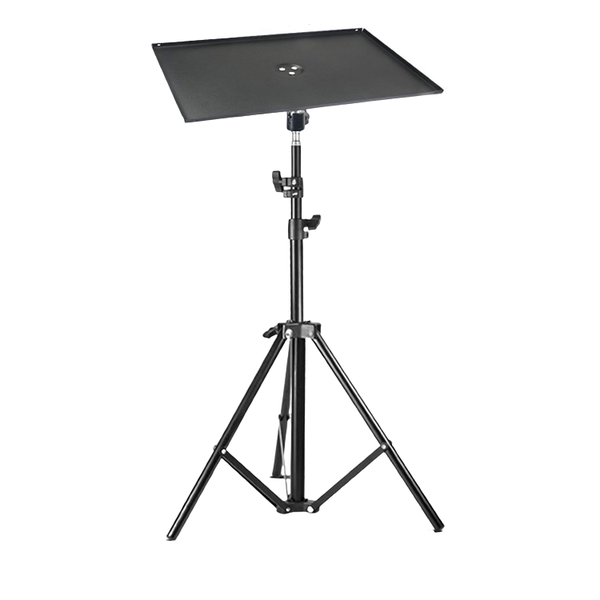 Adjustable Foldable Projector Floor Stand With Tray