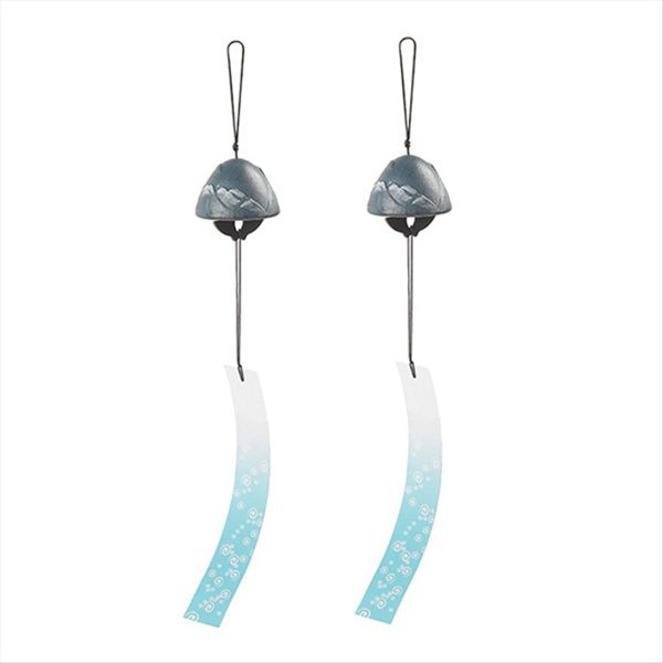 Blue Japanese Wind Chime Southern Cast Iron Rock Wind Chime
