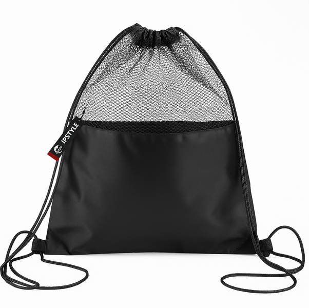 IPSTYLE Mesh Bag Portable Football Storage Backpack Basketball Storage Bags