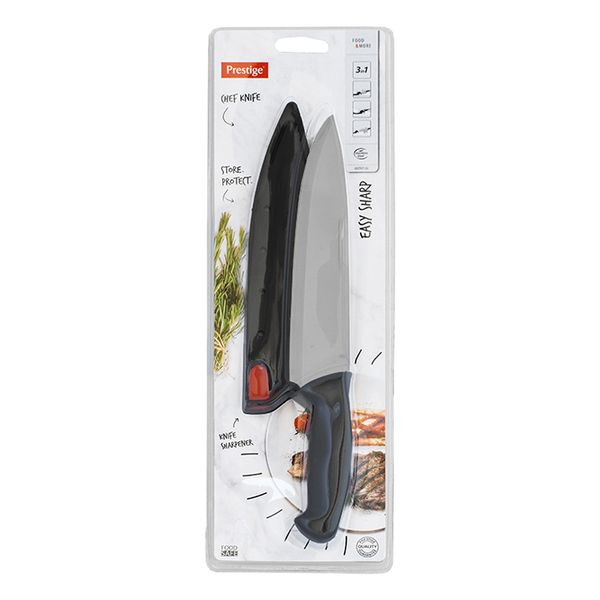 Prestige - Easysharp 20cm Chef With Self Sharpening Sheath