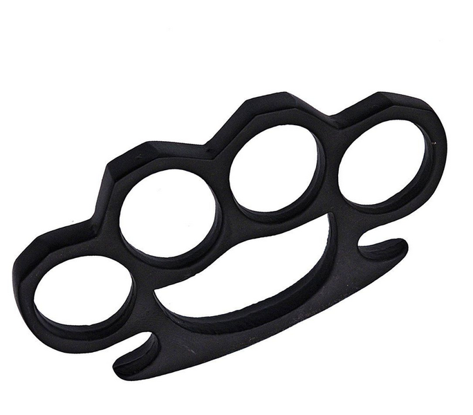 Stainless steel Knuckle Duster- black