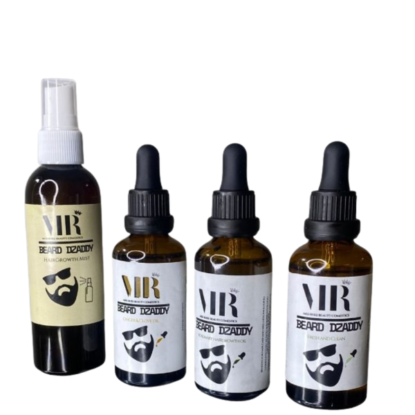 Miss Rhee Beauty Cosmetics Beard Care Combo -3 Oils &amp; Mist-250ml total