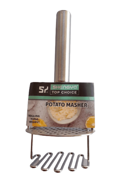 Portable Double Layer Stainless Steel Potato Fruit &amp; Vegetables Masher