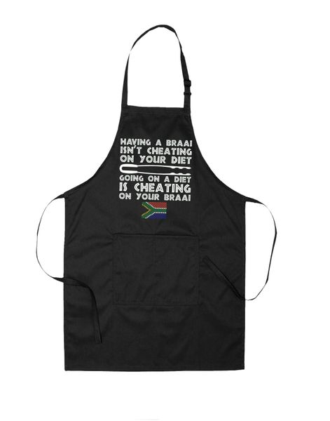 Having A Braai Isn't Cheating Full Size Apron