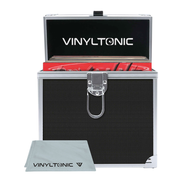 Vinyl Tonic 7" Vinyl Storage Case (with Microfibre Cloth)