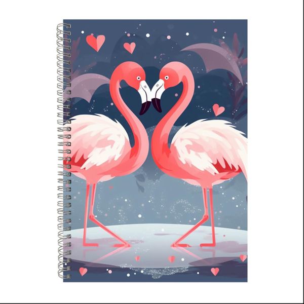 Flamingo 80 Gift Idea A4 Notepad 205