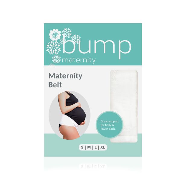 Bump Maternity Belt - White - S