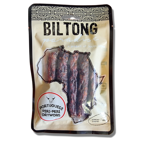 Portuguese Peri-Peri Drywors 60g Snack Pack