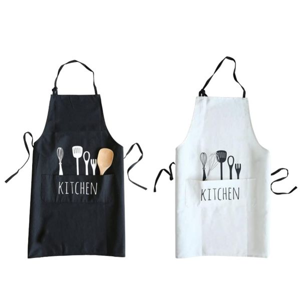 Elegant Kitchen Print Apron Fits Person S to XL