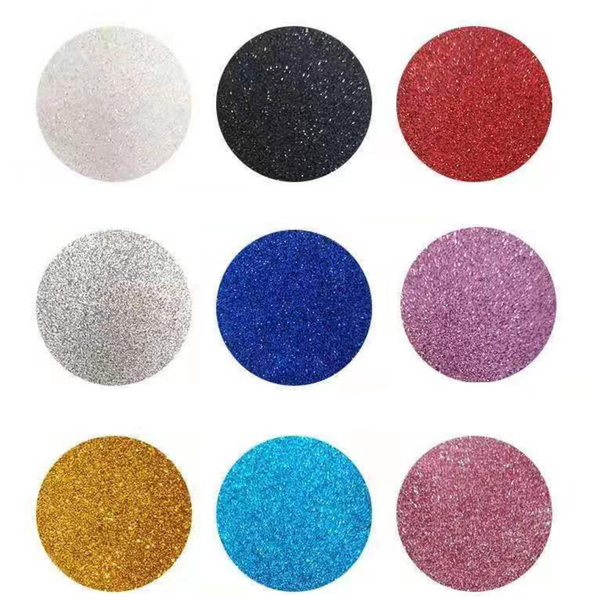 PU T-Shirt Transfer Vinyl - Multi Glitter 7 Pack 30cm x 25cm