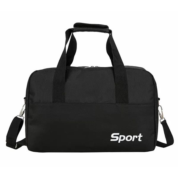 Casual Two-Tone Sports Travel Shoulder Bag / 8901