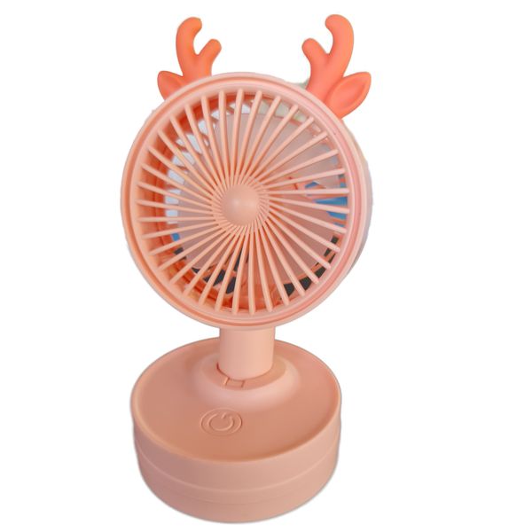 Desktop Mini Fan - Rechargeable - Stylish - 3 Speed