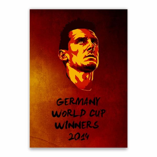 Germany World Cup Winners 2014 Poster - A1