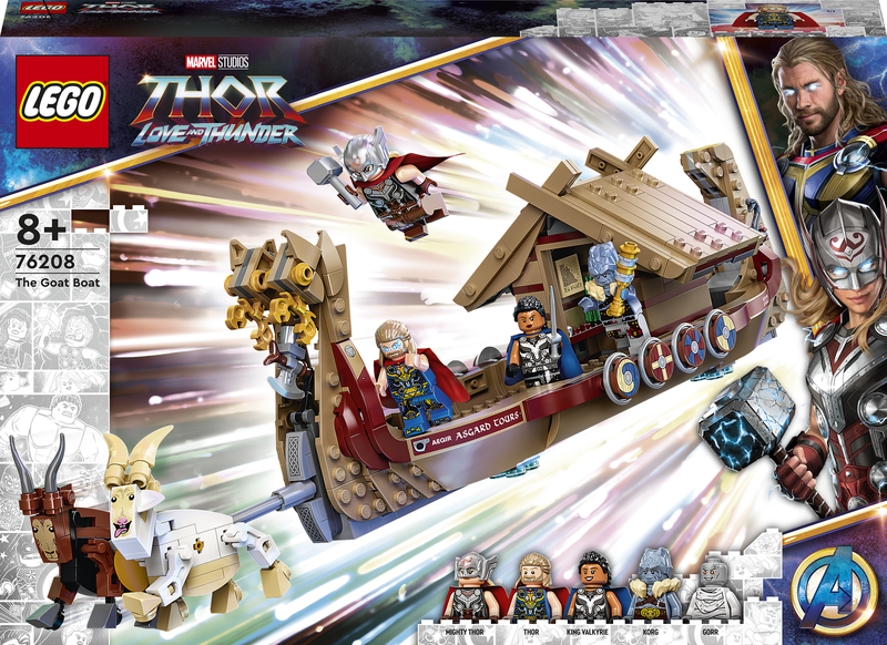 LEGO® Marvel The Goat Boat 76208 Building Toy Set (564 Pieces)