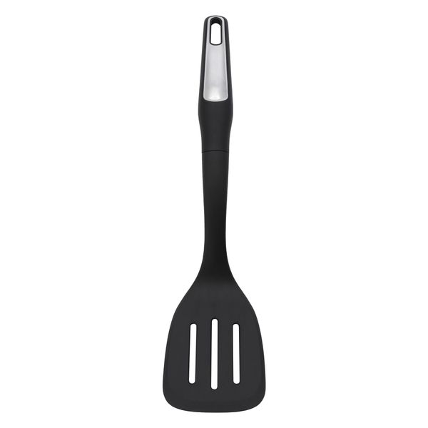 Regent Premium Slotted Turner Black Nylon with Pp+ss Handle, 365mm