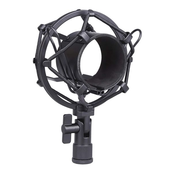 Killer Deals Metal Universal Condenser Microphone Shock Protector Mount - Black