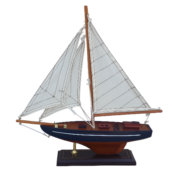 Miniature Yacht for Desk and Table Tops