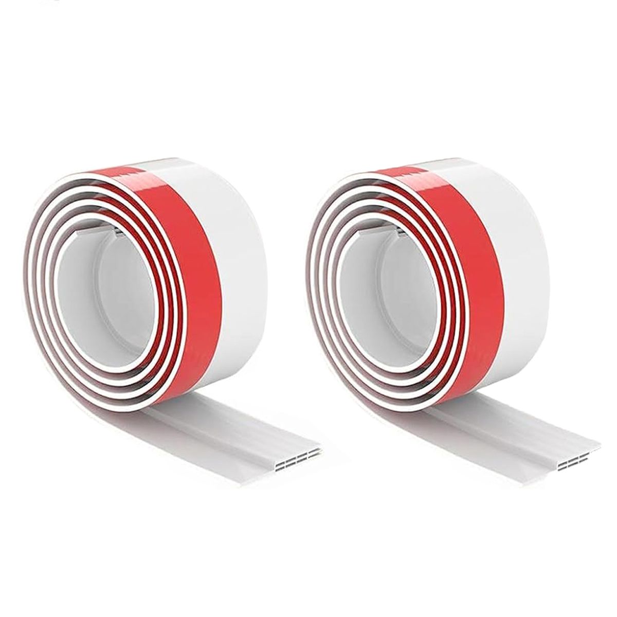 2 Piece 100 x 3.6cm Under Door Draft Stopper Weather Stripping Seal