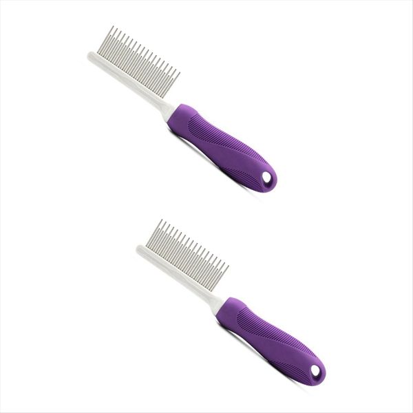 Pet Comb for Dogs and Cats Stainless Steel Teeth