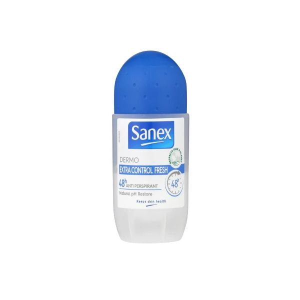 Sanex Roll On Ladies Extra Control Fresh - 6 x 50ml