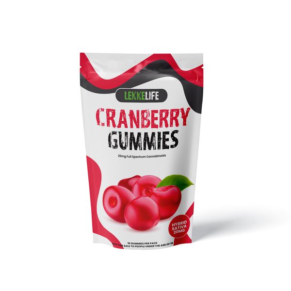 LekkeLife - Cranberry Gummies