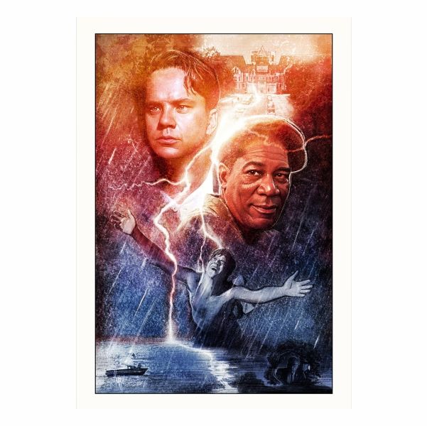 The Shawshank Redemption Movie Abstract - A1 Poster