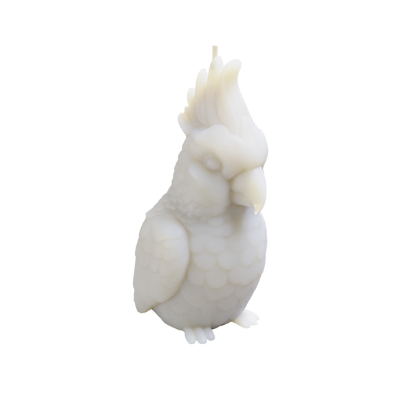 Cockatoo Candle 16cm High