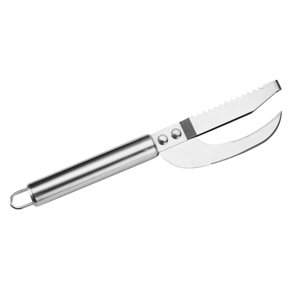 3 In 1 Stainless Steel Fish Scale Remover Knife Kitchen Tools