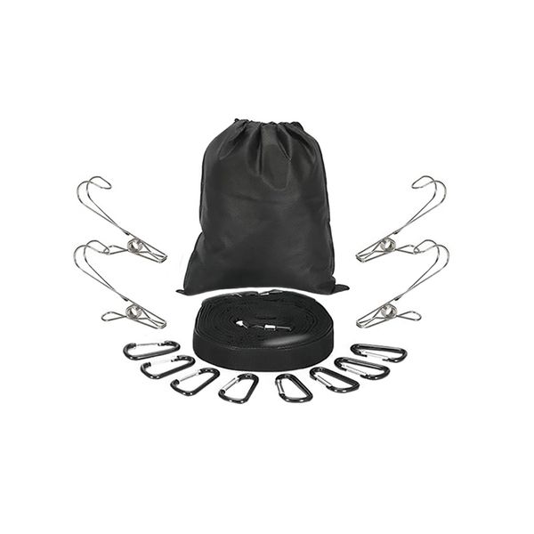 Outdoor Camping Clothesline Storage Rope Clutter Hanging Rope Portable