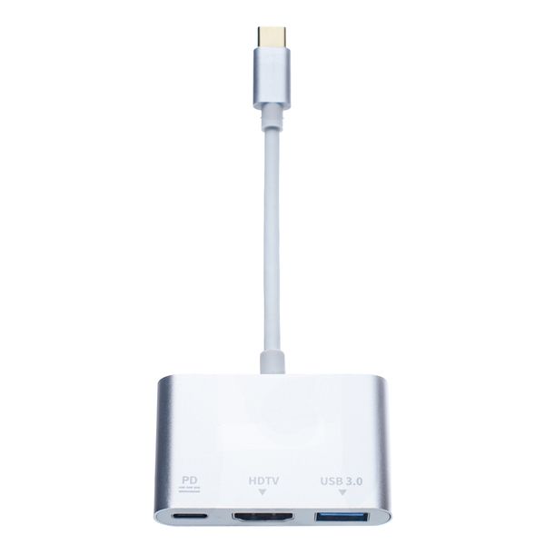 Type-C to HDMI Adapter - USB-C Charger and USB 3.0 HUB