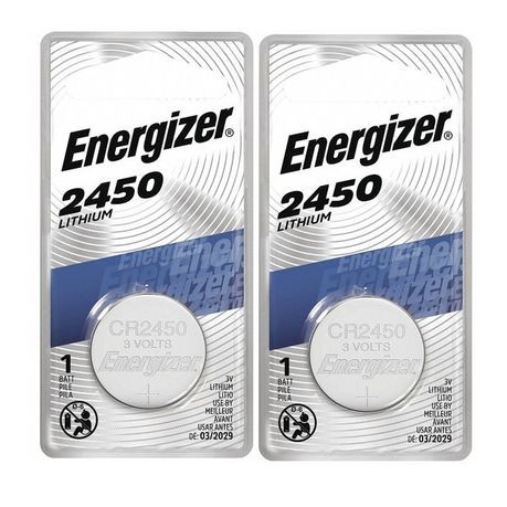 Energizer CR2450 3v Lithium Coin Battery Card 1 - 2x Bundle, Shop Today.  Get it Tomorrow!