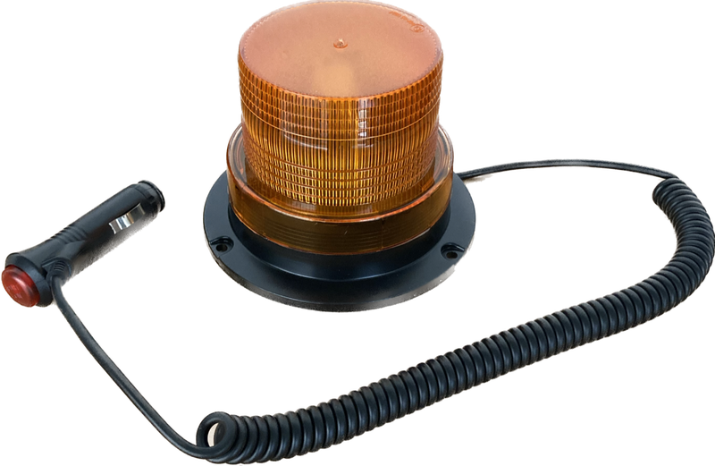 LED Strobe Amber Emergency / Warning Light - Magnetic